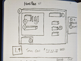 EzBuild Initial Sketch - Result Page