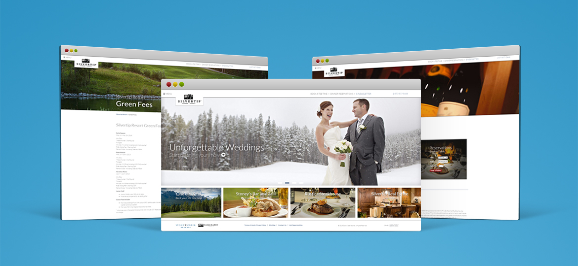 Silvertip Golf Website