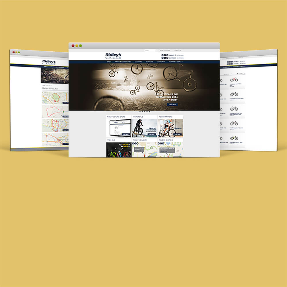 Ridley's Cycle Website